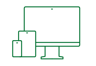 illustration of computer devices
